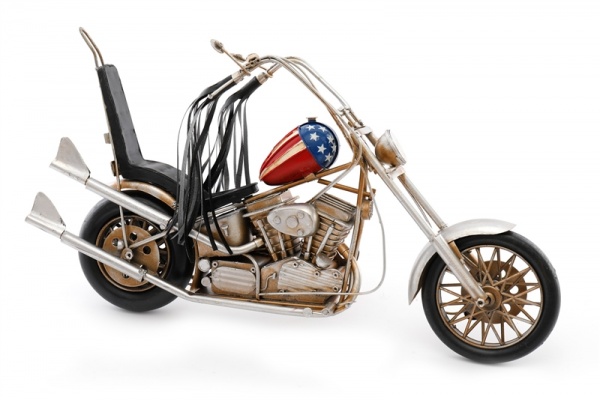 Vintage style American chopper bike